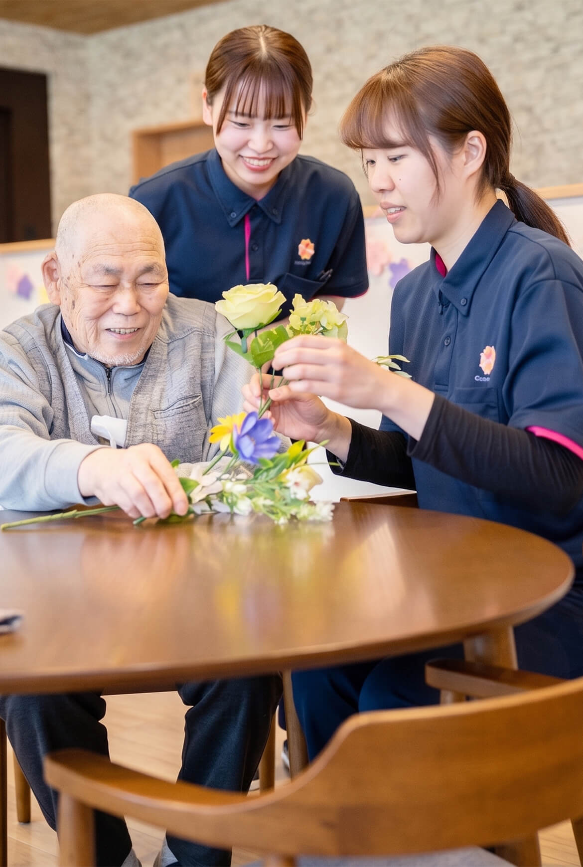 一人ひとりに寄り添った生きがいある日々を共に。